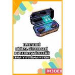 İn3dex Bluetooth Kulaklıklı Akıllı Saat El Fenerli Çok Kordonlu 2025 - Altın - Siyah - 35 - 48 mm - Standart