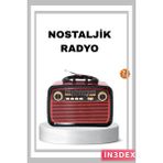 İn3dex Bluetooth’lu LED Işıklı Nostaljik Müzik Kutusu Ahşap Dokulu - Standart