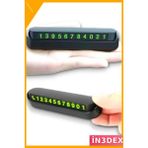 İn3dex Çevirmeli Araç Içi Telefon Numaratörü Alüminyum Kasa Gri - 00 Beyaz - Standart