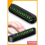 İn3dex Çevirmeli Araç Içi Telefon Numaratörü Alüminyum Kasa Gri - Standart - 000-Siyah