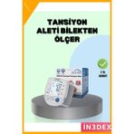 İn3dex Dijital Bilek Tansiyon Aleti Çift Güç Kaynaklı Hd Ekran