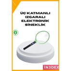 İn3dex Elektrikli Sinek Öldürücü Pil ile Çalışan Taşınabilir Böcek Yakalayıcı