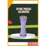 İn3dex Kompakt Taşınabilir Ayak Masaj Topu Kirpi Masaj Aleti - 0 - Siyah