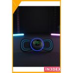 İn3dex Mini Ems Kas Masaj Aleti LCD Ekran Çok Modlu Kompakt - 0 - Siyah