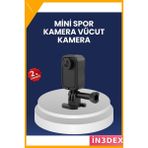 İn3dex Mini Taşınabilir Vlog Kamerası Günlük Video Çekim Için - Standart