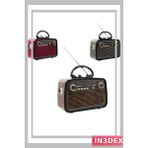 İn3dex Nostaljik Ahşap Bluetooth Hoparlör Fm Radyo Işıklı - Standart