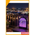 İn3dex Sessiz Şarjlı Uv Sivrisinek Öldürücü Lamba 360° Koruma