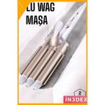 İn3dex Üç Namlulu Saç Maşası 25MM Seramik Isıtmalı Bukle Yapma Aleti - 0 - Siyah - Standart