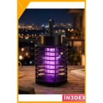 İn3dex Uv Işıklı Elektrik Çarpmalı Sivrisinek Öldürücü Lamba Akıllı