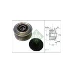 Ina 535007910 Alternator Kasnagi-(Hyundai: H100 Kamyonet 04-/ Starex 03-08 2.5 Crdi 140Hp (Wf514198)
