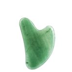 Ina Beauty Büyük Gua Sha Kalp Doğal Yeşim Taşı Yüzü Kaldırmak, Şişkinliği Azaltmak ve Sıkmak için