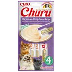Inaba Ciao Churu Cream Tavuklu ve Karidesli 4x14 gr Krema Kedi Ödülü