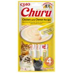 Inaba Ciao Churu Cream Tavuklu ve Peynirli 4x14 gr Krema Kedi Ödülü