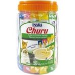 Inaba Ciao Churu Cream Ton Balıklı ve Tavuklu 50x14 gr Sıvı Kedi Ödül Maması ve Hediye Saklama Kabı