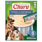 Inaba Ciao Churu Ton Balıklı ve Tavuklu 20 gr 8 Adet Tamamlayacı Sıvı Köpek Ödül Maması