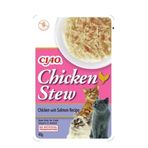 Inaba Ciao Stew 40 gr Tavuk Güveç ve Somonlu Pouch Yetişkin Kedi Konservesi
