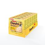 INABA Dashi Delights kedi maması ıslak, yumuşak parçalar soslu tavuk, ton balığı ve deniz tarağı (6 x 70 g), her gün yiyecek