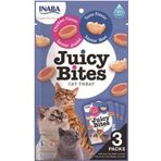 INABA Juicy Bites Tavuklu ve Ton Balıklı Kedi Ödül Maması 11,3gr (3'lü)