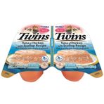 Inaba Twins Ton Balıklı Deniz Taraklı ve Tavuklu 2x35 gr Kedi Ödül Jölesi