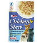 İnaba ve Ciao 40 gr Chicken Stew Tavuk Güveçli ve Ton Balıklı Pate Kedi Yaş Maması