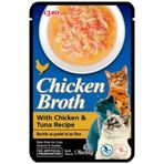 İnaba ve Ciao 50 gr Broth Tavuk Sulu ve Ton Balıklı Kedi Çorbası