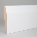 İnan Yalı Serisi Saten Beyaz V Model 10CM PVC Süpürgelik