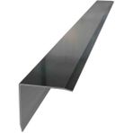İnan Yapı Siyah Metal Merdiven Basamak Profili Çıtası Köşebenti Pahlı Bitim Profili 2,5cm*2,5cm*2,7m