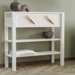 İnarch Dizayn Henric 90 Cm Tek Kapaklı Modern Dresuar – Raflı Konsol & Antre Dolabı Beyaz