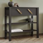 İnarch Dizayn Henric 90 cm Tek Kapaklı Modern Dresuar – Raflı Konsol & Antre Dolabı