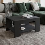 İnarch Dizayn Lina Orta Sehpa – Modern Minimal Tasarım, Antrasit - Renk