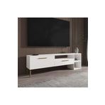 Inarch Dızayn Parion Tv Unitesi Beyaz/Gold