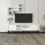İnarch Dizayn Snow Takım Tv Ünitesi Beyaz
