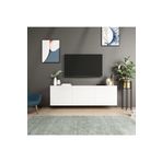 Inarch Dızayn White Duvara Monte Tv Unitesi Beyaz
