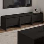 Inarch Laris 160 Cm 3 Kapaklı Tasarım Tv Sehpası Çok Renkli