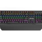 INCA IKG-445T PHALDOR RGB MECHANICAL GAMING KEYBORD, Blue Switch Mekanik Klavye,106 Tuş, 22 Farklı Led Aydınlatma Modu,50 Milyon Tuş Ömrü,Çıkarılabilir Bilek Desteği