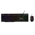 INCA IKG-448T RAINBOW EFECT MEKANİK HİSLİ GAMING KLAVYE & MOUSE SET 3 Farklı Led Aydınlatma Seçeneği,Oyunculara Özel Tasarlanmış Tuş Mesafesi