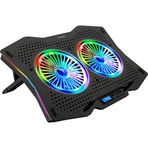 Inca INC-607 Gms Arrax II 2X Rgb Fan Lcd Kontrol Panel 7 Gaming Notebook Soğutucu