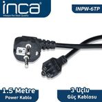 Inca INPW-6TP 0.7 5 mm 1.5 m Notebook Power Kablosu