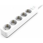Inca IPW-44GB3 5 port Akım Korumalı Led Tuşlu Priz 3M - Beyaz