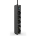 Inca IPW-44SY 5 port Akım Korumalı Led Tuşlu Priz 1.5M - Siyah