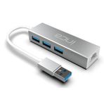 Inca IUSB-03T USB Girişli 4 Port USB 3.0 Ethernet RJ45 Çoklayıcı Hub