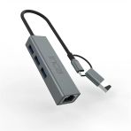 Inca IUTP-03T USB Hub X3 USB 3.0 10 GBPS + Ethernet RJ45 1000 Mbps Çoklayıcı