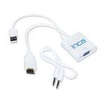 Inca IVTH-01 VGA To HDMI Çevirici USB Ses Kablosu