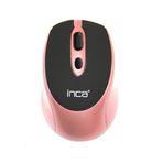 INCA IWM-396GT 1600 Dpi Sessiz Rose Gold Wireless Mouse 3 kademeli 800 1200 1600 DPI ayarı Gelişmiş 2.4 Ghz Radyo Frekans Otomatik uyku modu