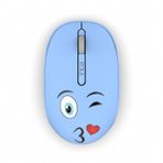 Inca Weeny Iwm-245Rm Desing 3D Wireless Mouse- Mavi