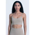 Ince Askılı Toparlayıcı Spor Büstiyer - XL - Kum