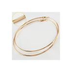İnce Boru Metal Halka Küpe 8-9-10 Cm