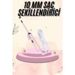 Ince Bukle 10MM Kıvırcık Saç Maşası Profesyonel Saç Şekillendirici KAYALI27-Y74YIU-KYL - Ahşap - Gri