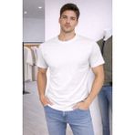 İnce Moda Giyim Basic Slim Fit Erkek Tişört – Düz Renk (Siyah / Lacivert / Bej / Beyaz) - 2XL