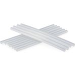 Ince Mum Silikon Çubuk 7.5 mm x 150 mm (20 Adet) | Şeffaf Silikon Mum | Silikon Tabancası Için Uyumlu Yapıştırıcı Çubuklar - standart